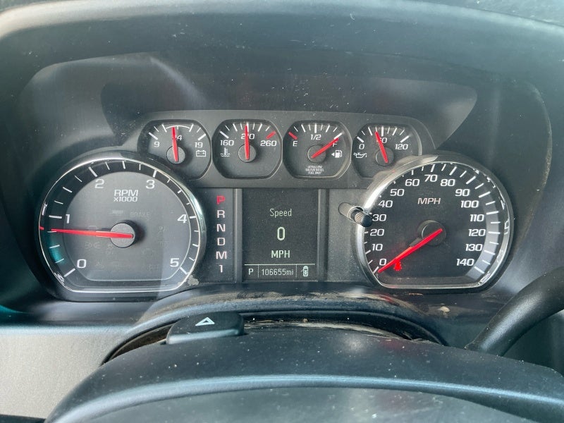 2015 GMC Sierra 3500HD Chassis 4WD Crew Cab 171.5' WB, 59.06' CA