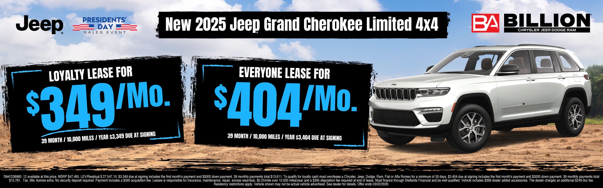NEW 2025 JEEP GRAND CHEROKEE LIMITED