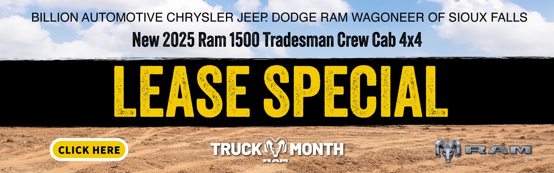 NEW 2025 RAM 1500 TRADESMAN CREW CAB