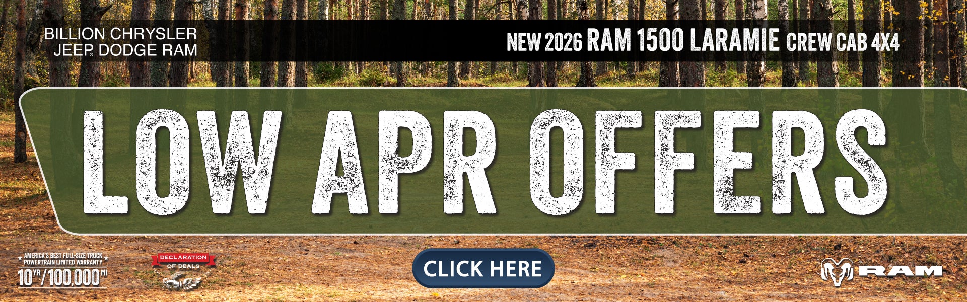 NEW 2026 RAM 1500 LARAMIE CREW CAB
