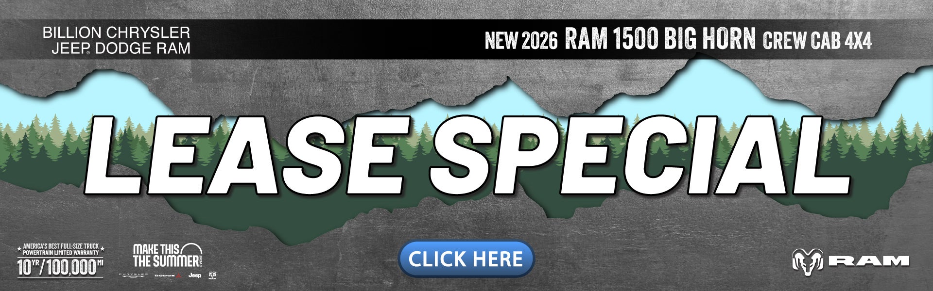 NEW 2026 RAM 1500 BIG HORN CREW CAB