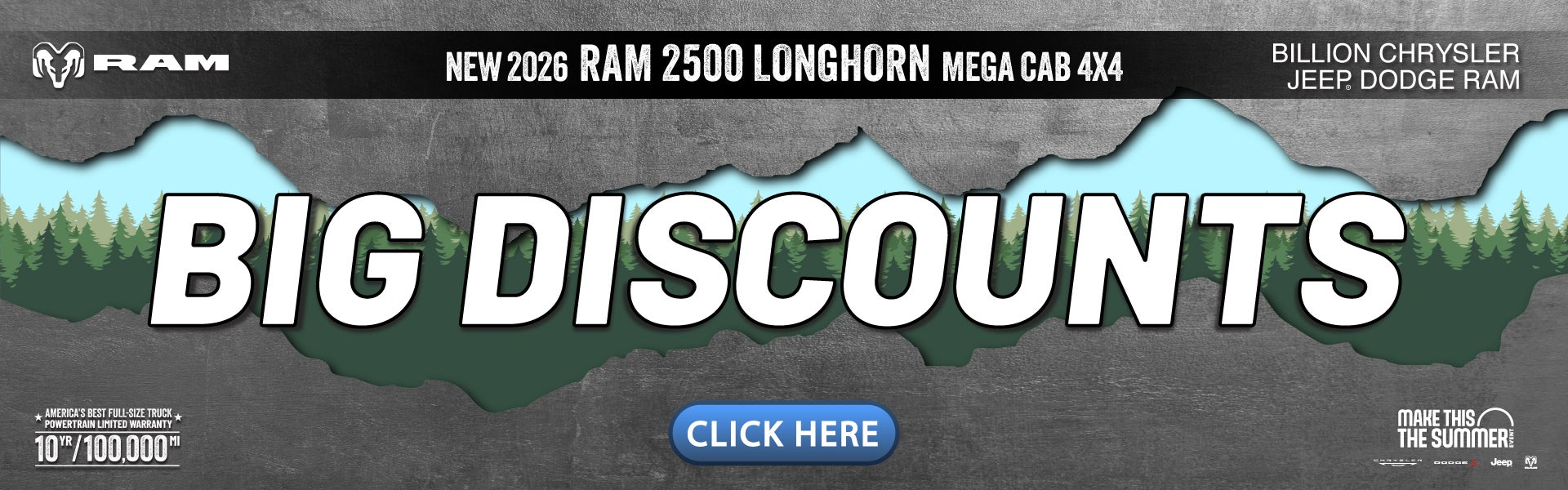 NEW 2026 RAM 2500 LONGHORN MEGA CAB
