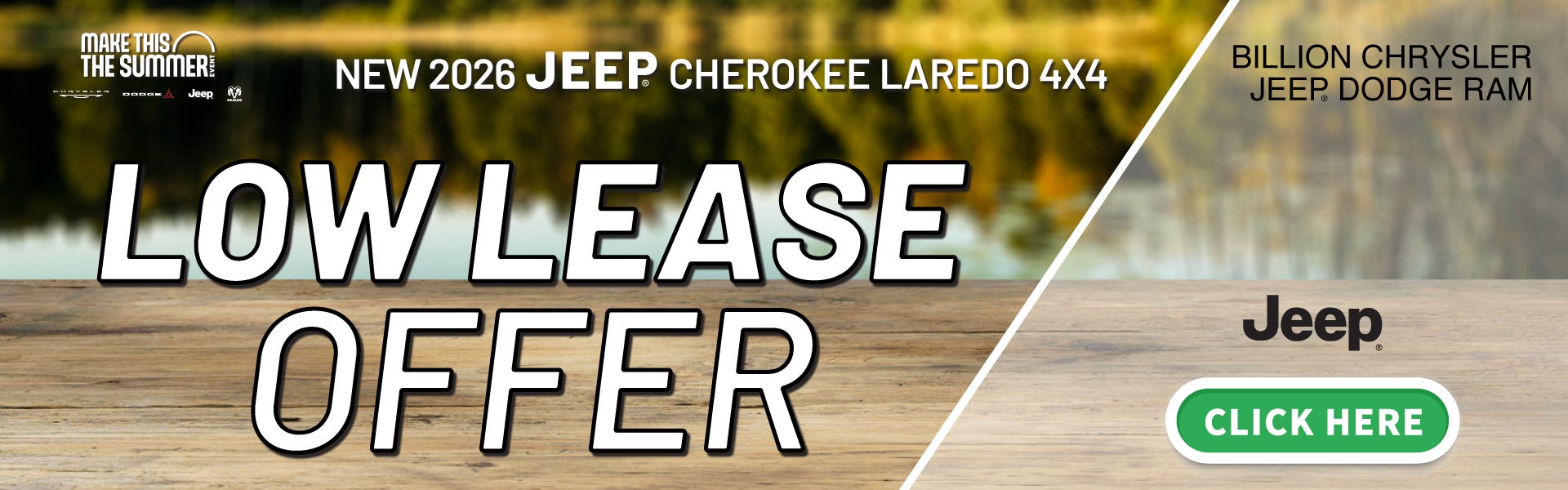 NEW 2026 JEEP CHEROKEE LAREDO