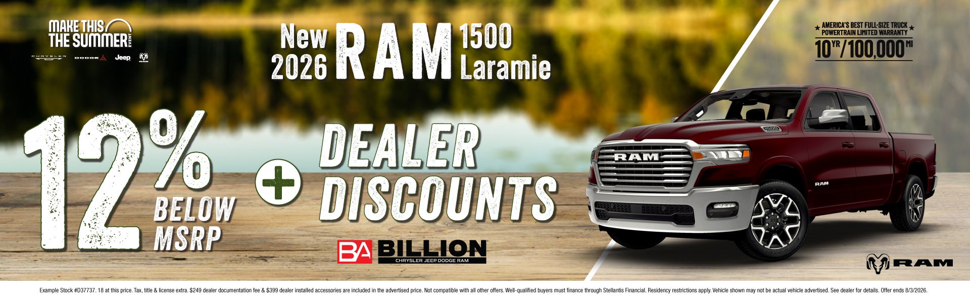 NEW 2026 RAM 1500 LARAMIE