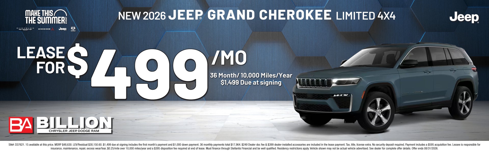 NEW 2026 JEEP GRAND CHEROKEE LIMITED