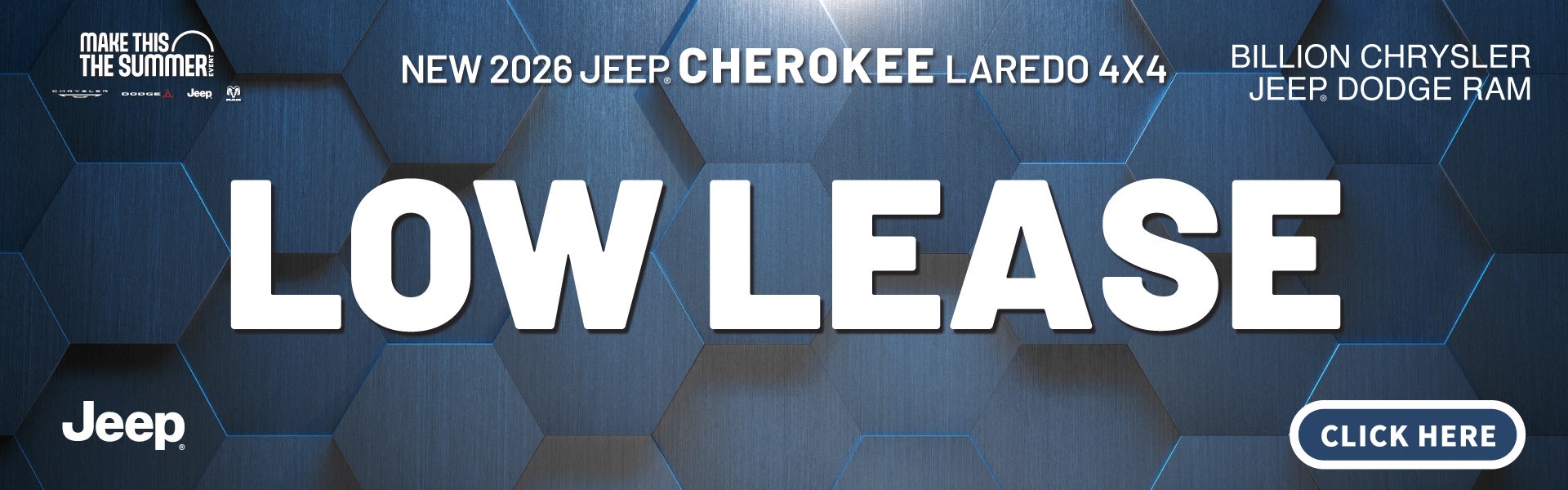 NEW 2026 JEEP CHEROKEE LAREDO