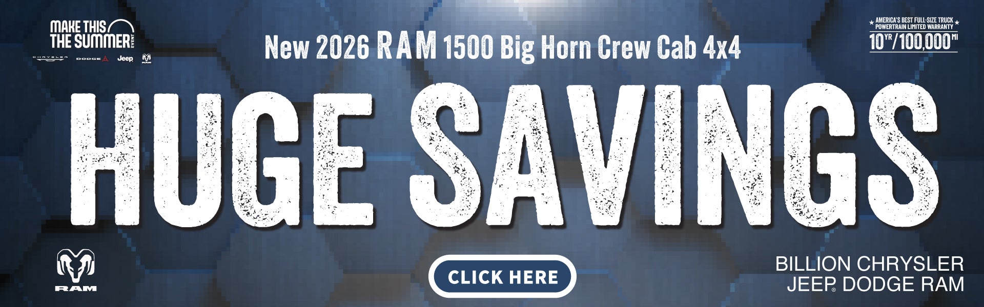 NEW 2026 RAM 1500 BIG HORN CREW CAB