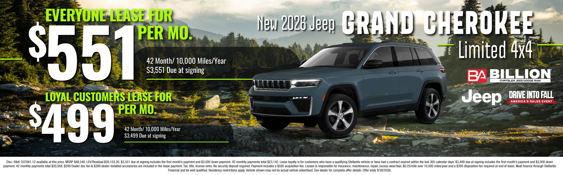 NEW 2026 JEEP GRAND CHEROKEE LIMITED