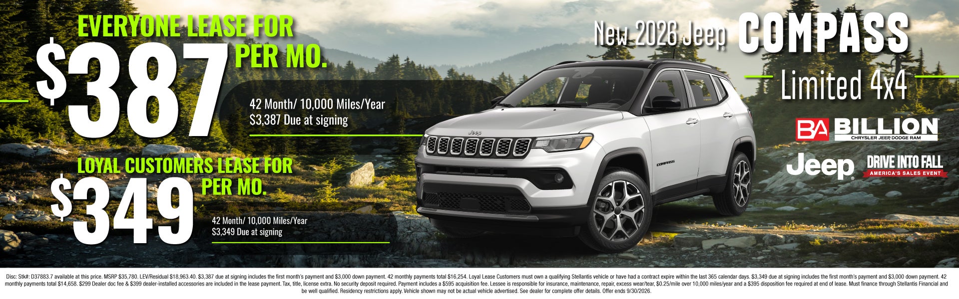 NEW 2026 JEEP COMPASS LIMITED