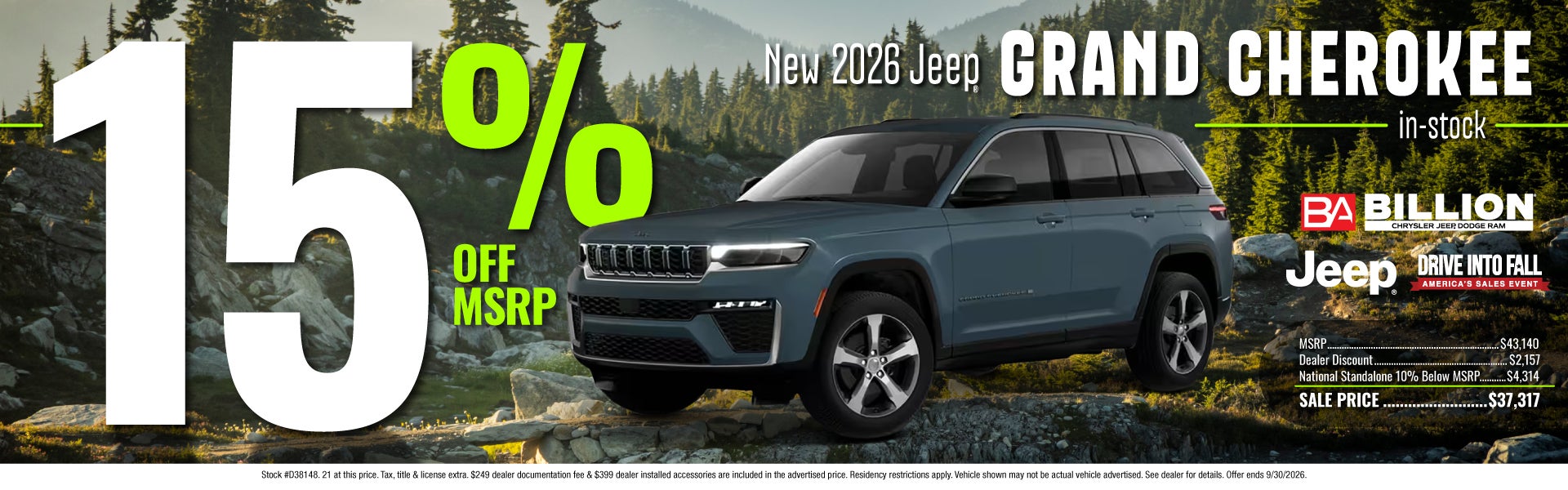 NEW 2026 JEEP GRAND CHEROKEE