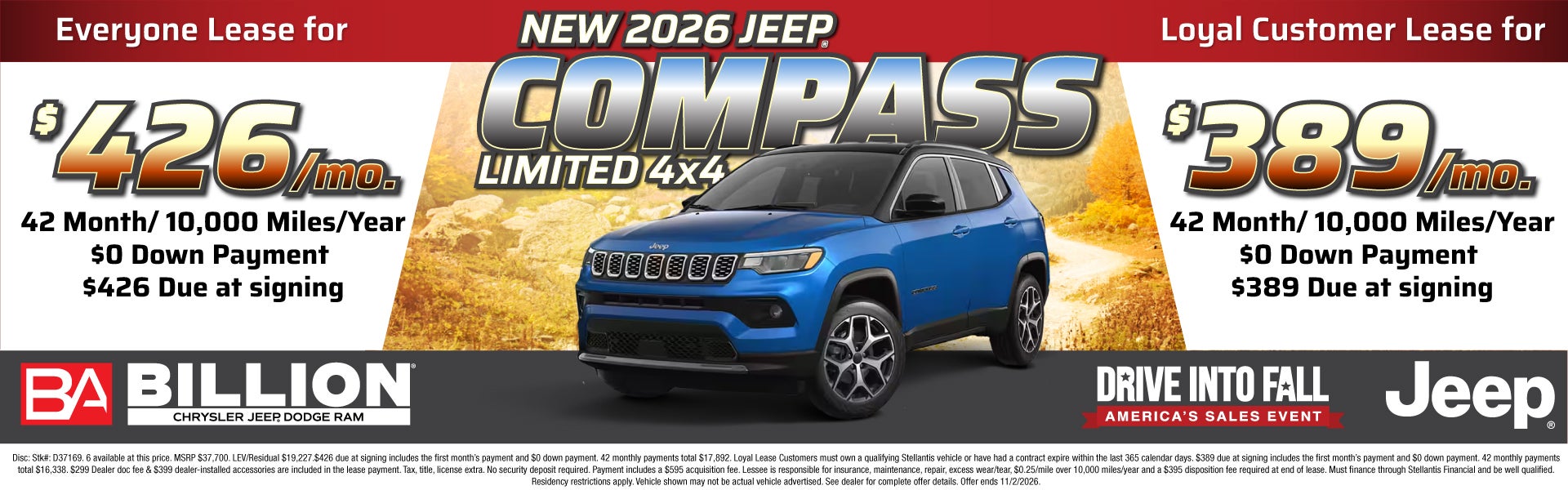 NEW 2026 JEEP COMPASS LIMITED