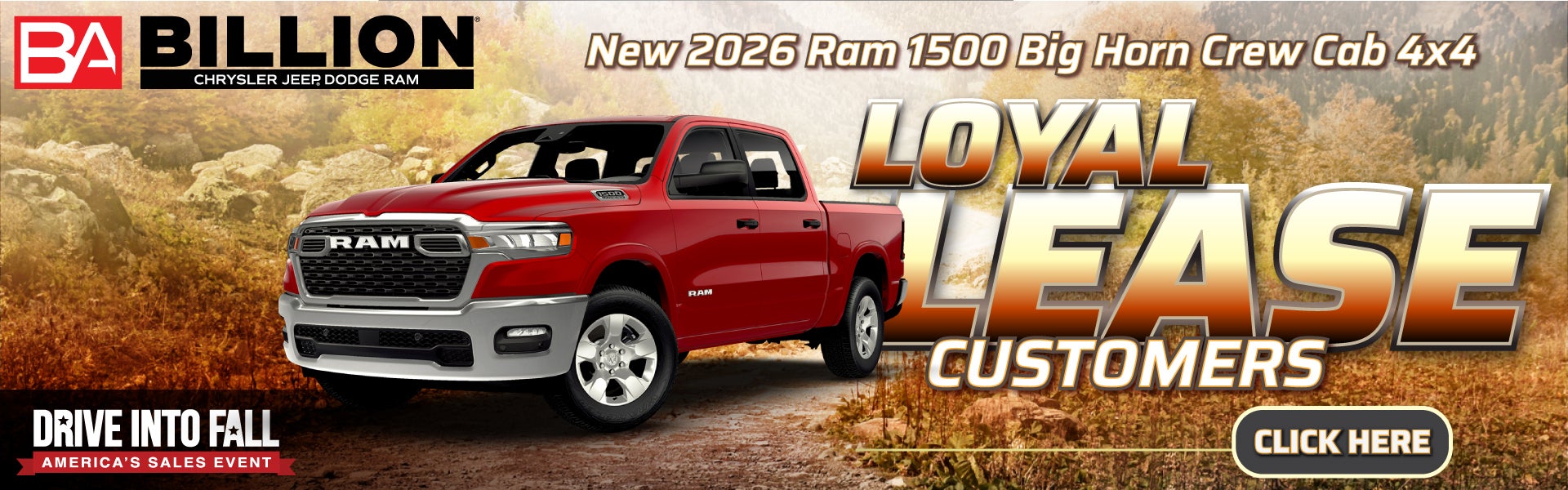 NEW 2026 RAM 1500 BIG HORN CREW CAB