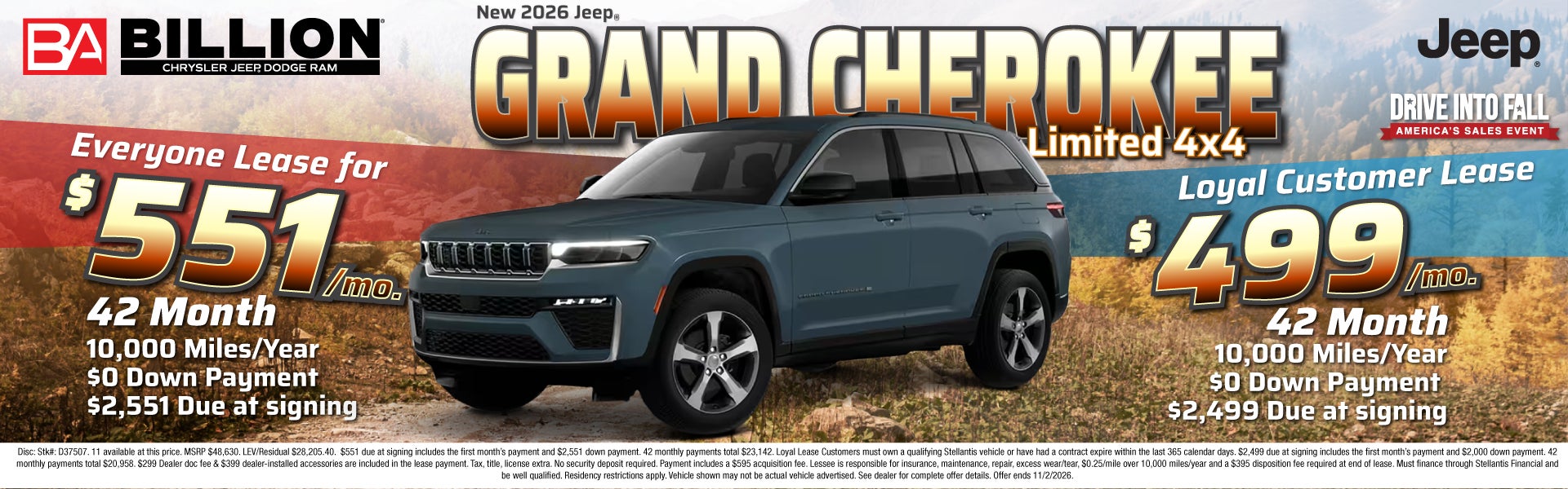 NEW 2026 JEEP GRAND CHEROKEE LIMITED